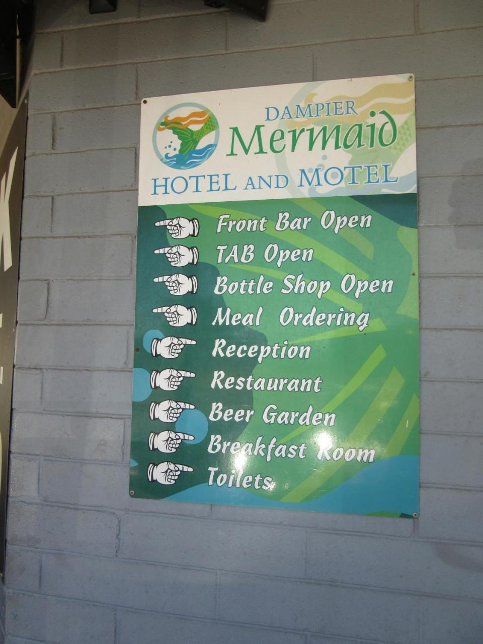 Dampier Mermaid Hotel Karratha Kültér fotó